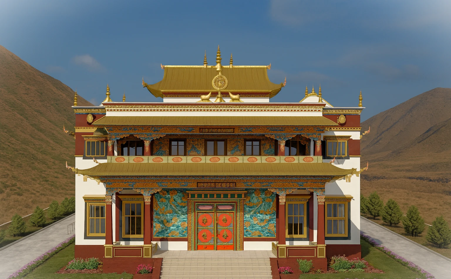 Namkha Khyung Dzong Monastery